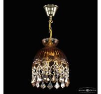 Подвесной светильник Bohemia Ivele Crystal 5478/22 G Amber/M-1G Leafs K721_BI