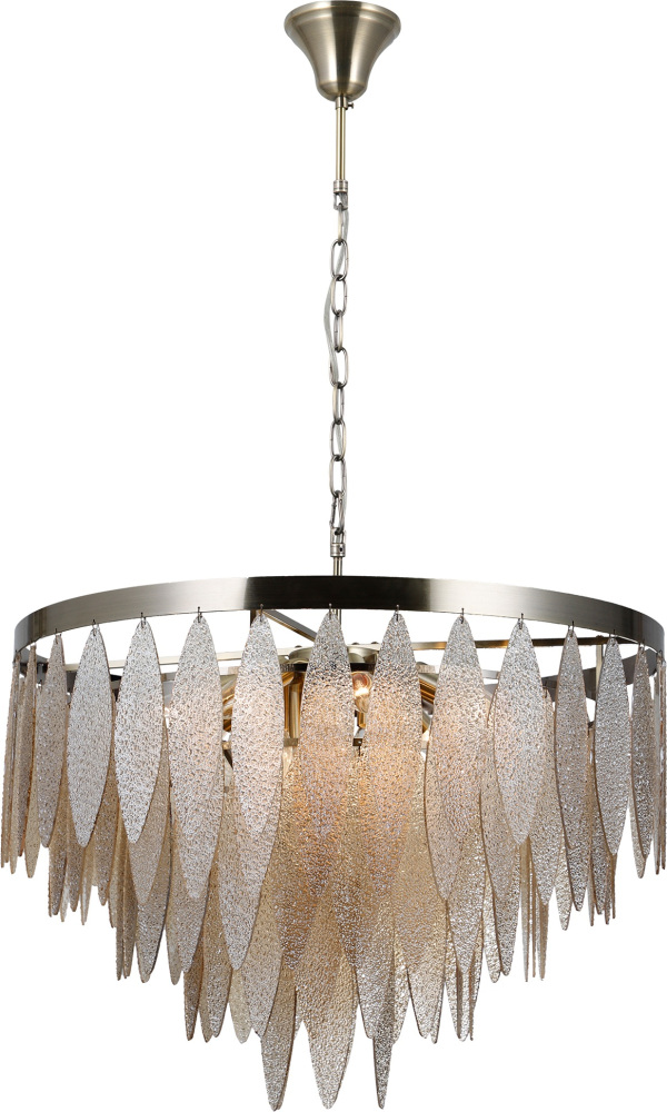 Подвесная люстра молекулы Moderli V10783-12P_MD