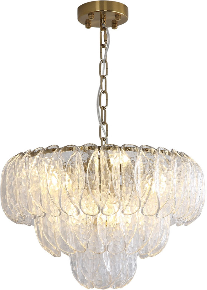 Подвесная каскадная люстра (12034/11P Brass) Indigo V000374