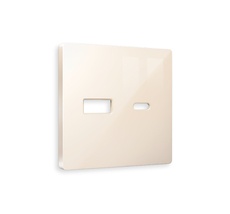 Лицевая панель Лицевая панель для розетки 2USB тип A+C ALFA QUANT Ambrella Voltдля розетки 2USB тип A+C QUANT Ambrella Volt AP3110_AMB