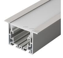 Профиль с экраном S2-LINIA55-F-2500 ANOD+OPAL 021176_ARL