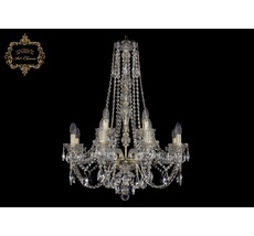 Хрустальная люстра Bohemia Art Classic 11.21.8+4.220.h-80.Gd.Sp_BI