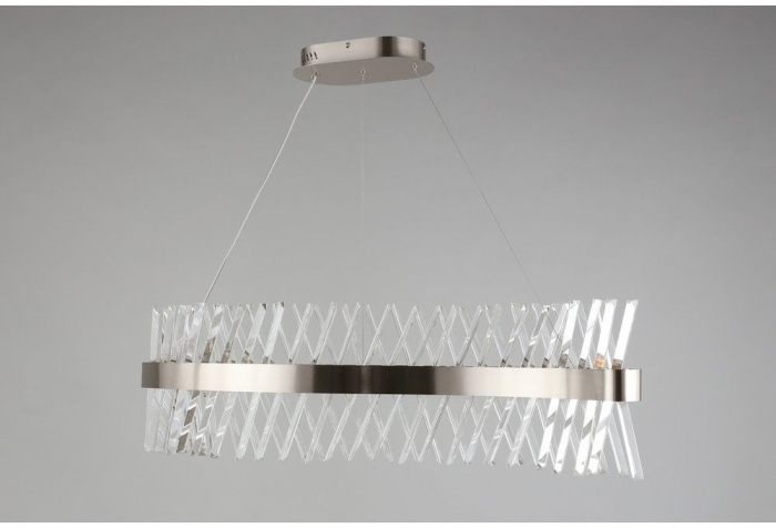 Подвесная люстра хрусталь светодиодная Omnilux OML-99913-44