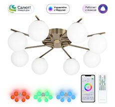 Потолочная люстра Citilux Адам Смарт CL228A183