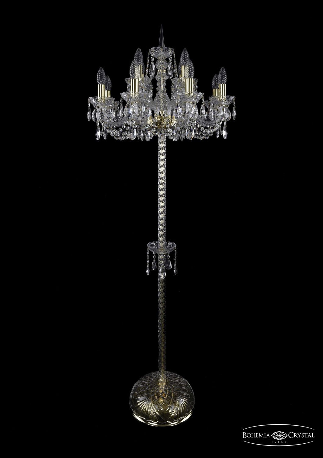 Торшер Bohemia Ivele 1402T2/8+4/195-165 G_BI