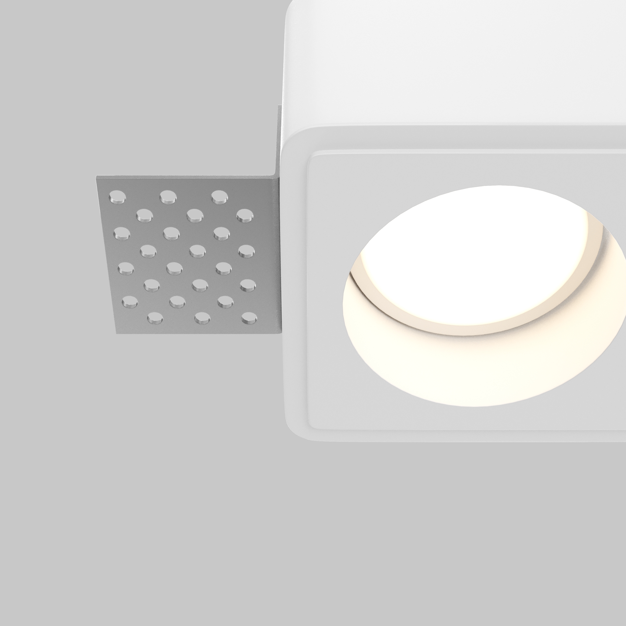 Встраиваемый светильник Maytoni Gyps Modern DL123-GU10-02-W_MY