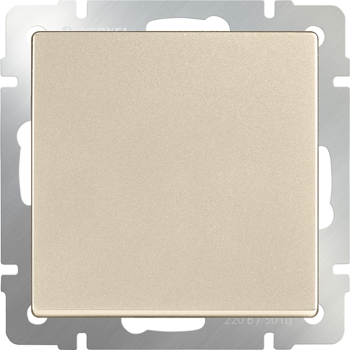 Выключатель одноклавишный Werkel WL11-SW-1G a050869_WR