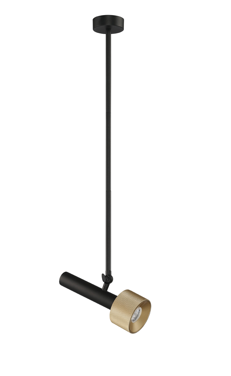 Спот iLedex Delta 2361-1 BK+BR_IX