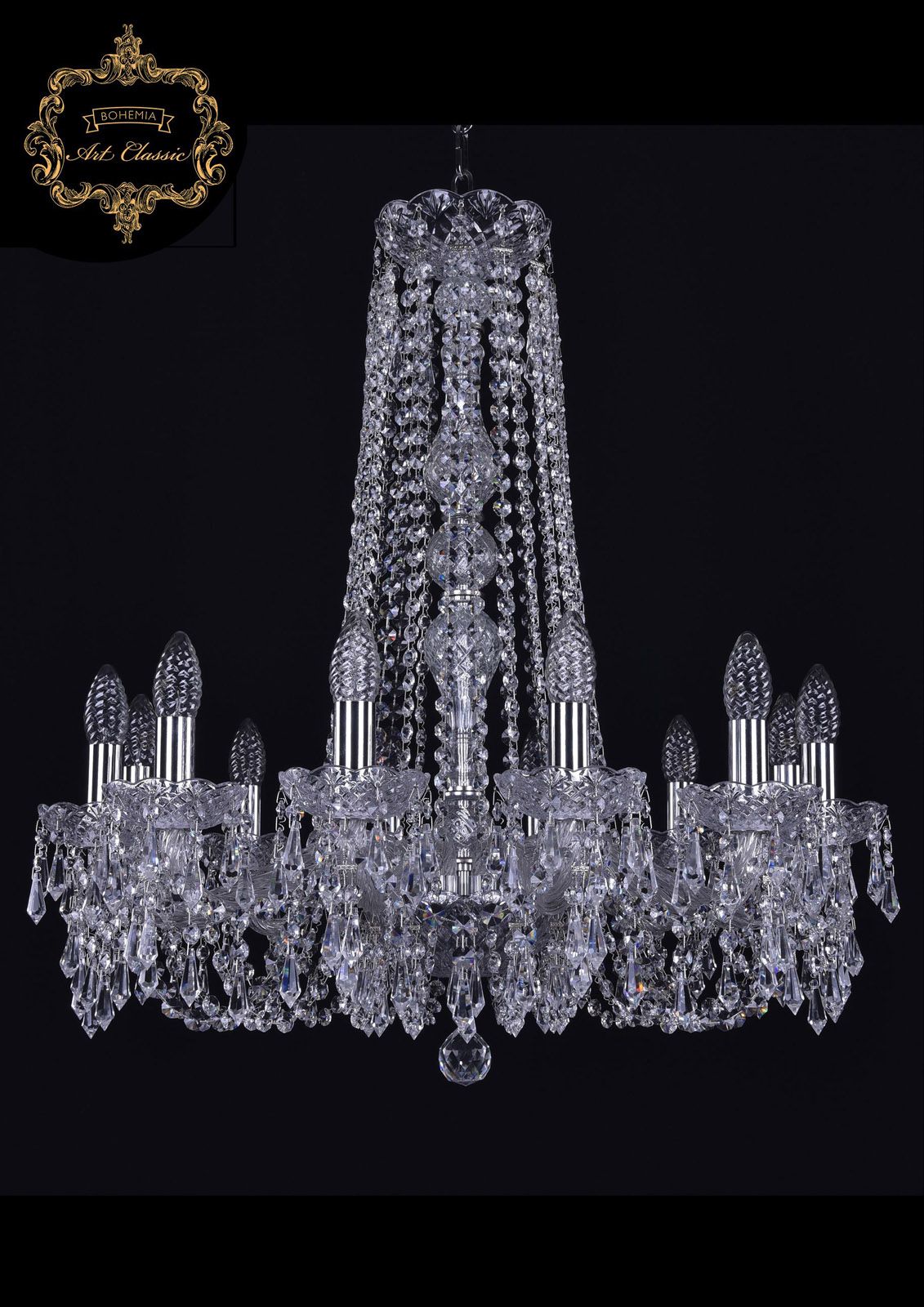 

Хрустальная люстра Bohemia Art Classic 11.23.12.220.h-70.Cr.Dr, 11.23.12.220.h-70.Cr.Dr