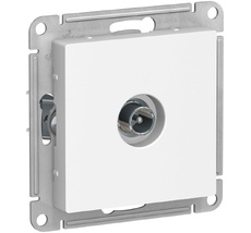 ТВ-розетка встраиваемая проходная (белый) Systeme Electric ATN000191