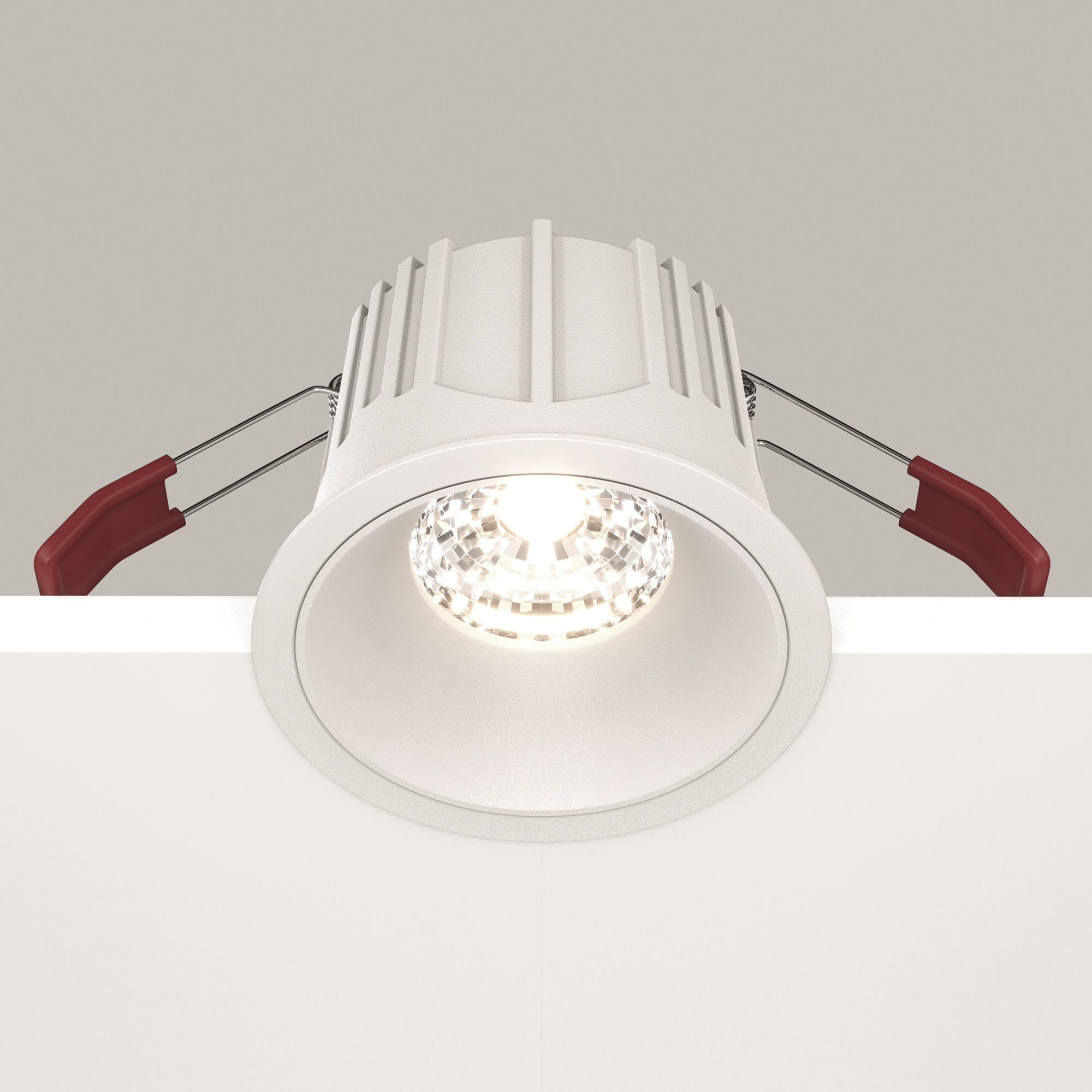 Встраиваемый светильник Maytoni Technical Alfa LED DL043-01-15W4K-RD-W_MY