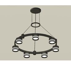 Подвесная люстра Ambrella light с акрилом Techno Ring Traditional DIY XR92051603_AMB