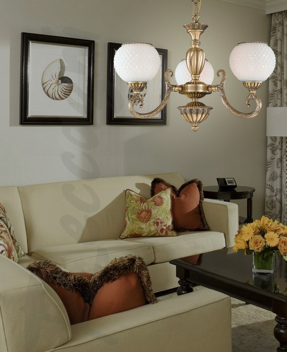 Подвесная люстра Reccagni Angelo L 8450/3_RA