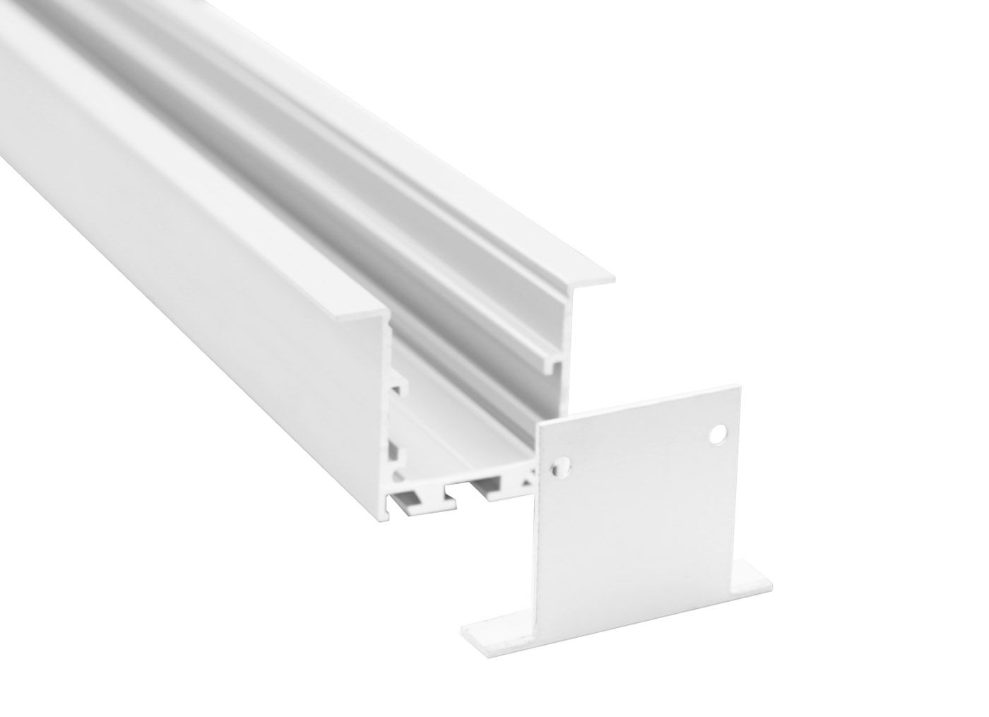 

Встраиваемый алюминиевый профиль LEDeight L18502RAL9003, L18502RAL9003
