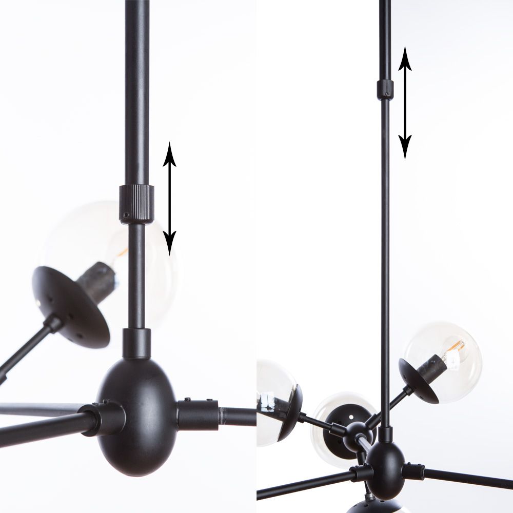 Потолочная люстра ArteLamp BOLLA A1664SP-12BK