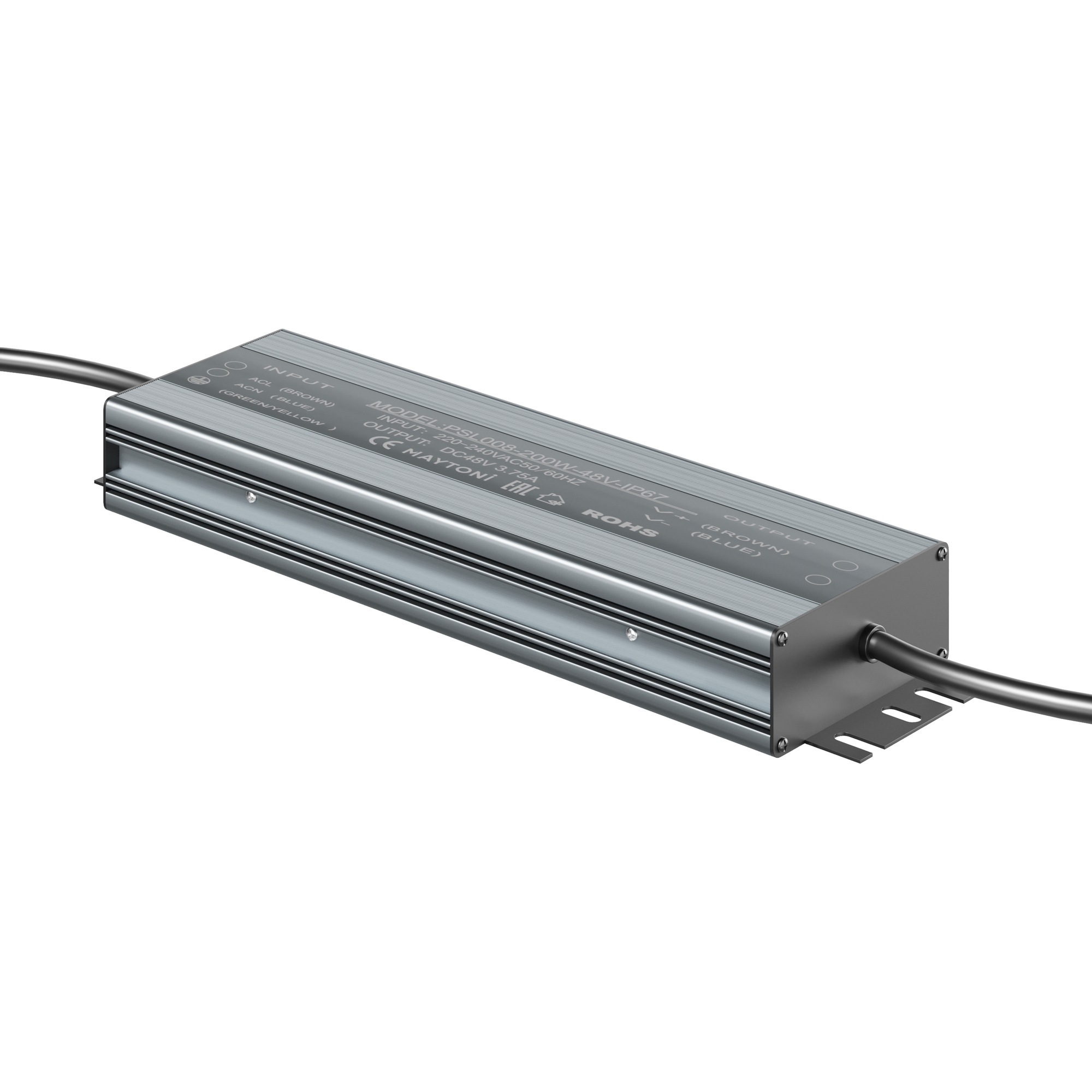 Блок питания Maytoni Power Supply Magnetic PSL008-200W-48V-IP67_MY