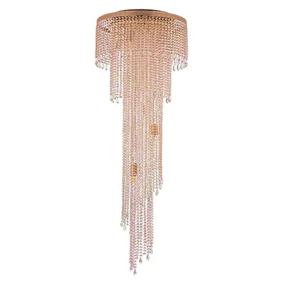 Люстра потолочная каскадная Arti Lampadari Santa E 1.8.80.602 G