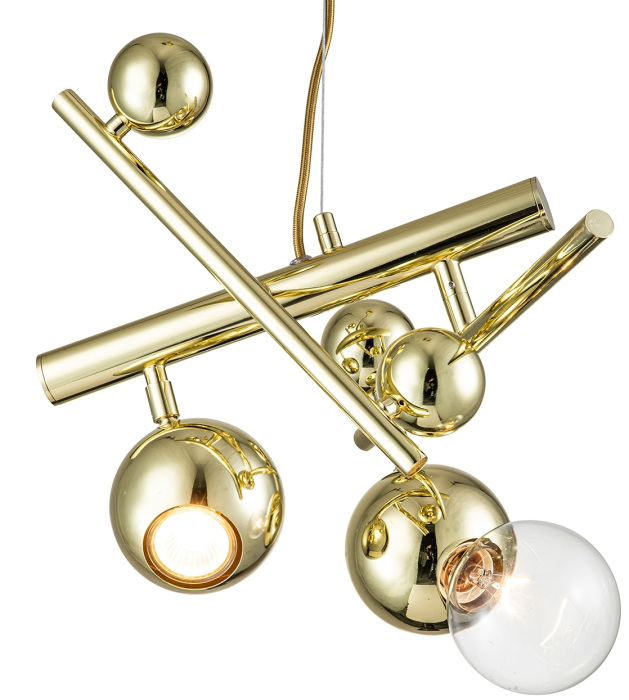 Подвесная люстра молекулы Indigo V000334