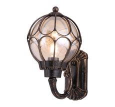 Уличный настенный светильник Via O024WL-01G_MY