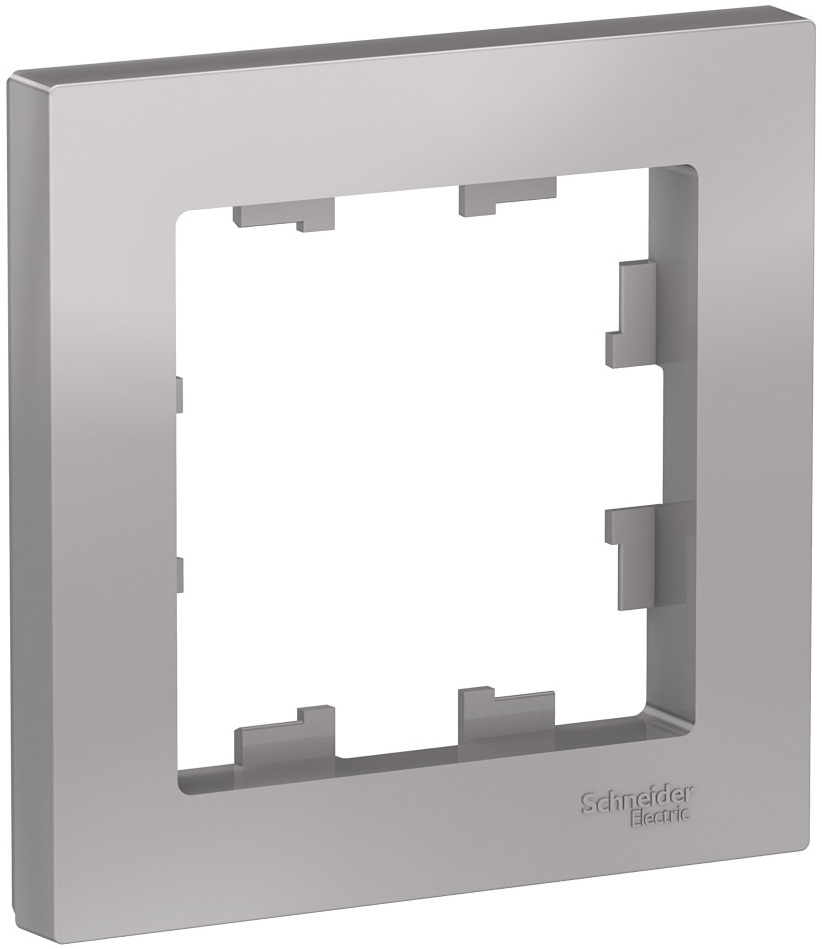 Рамка на 1 пост (алюминий) Systeme Electric ATN000301