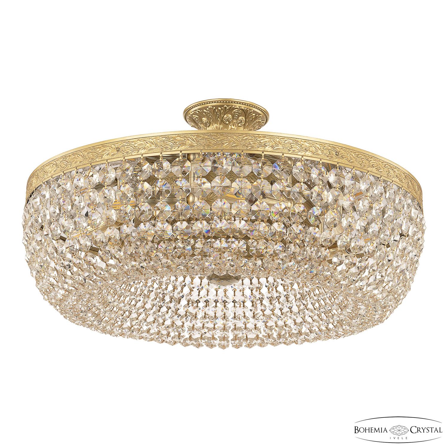 

Хрустальная люстра Bohemia Ivele Crystal AL1903 AL19031/55OL AG, AL19031/55OL AG