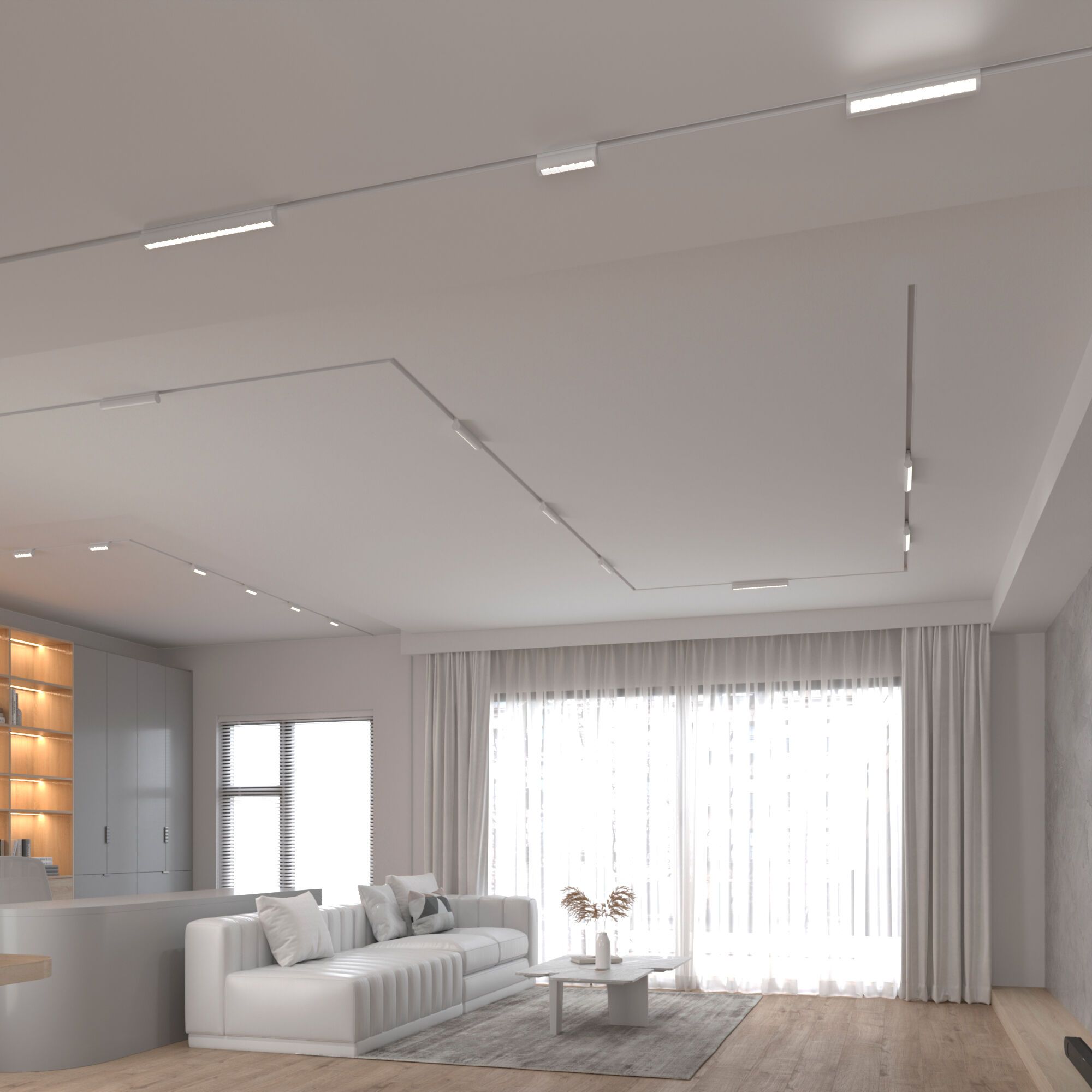 Трековый светильник магнитный Elektrostandard Slim Magnetic a062997_ES