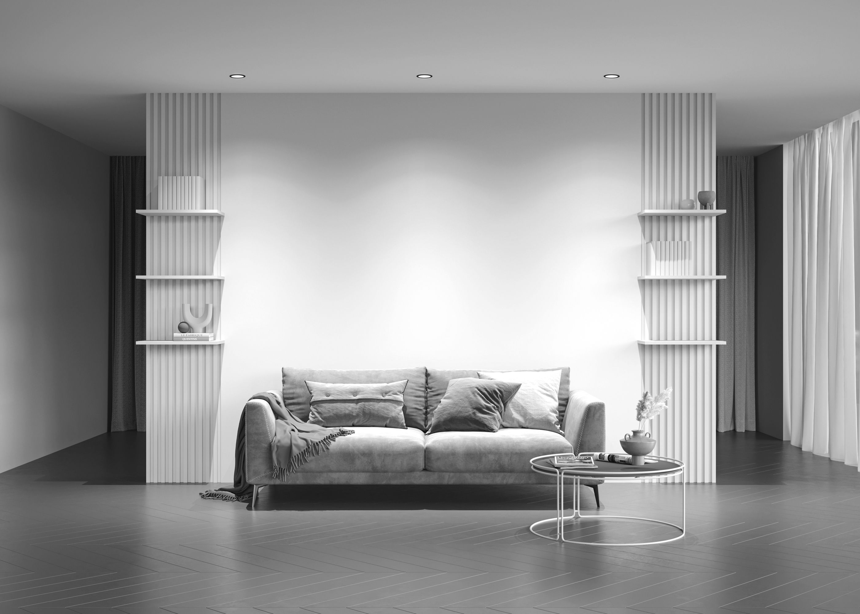 Встраиваемый светильник Maytoni Technical Yin DL031-L12W4K-B_MY