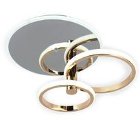 Потолочная люстра (+ночной режим) светодиодная с пультом Escada 10213/2LED BL Chrome_ESC