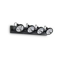 Спот Ideallux GLIM NERO GLIM PL4 NERO_IL