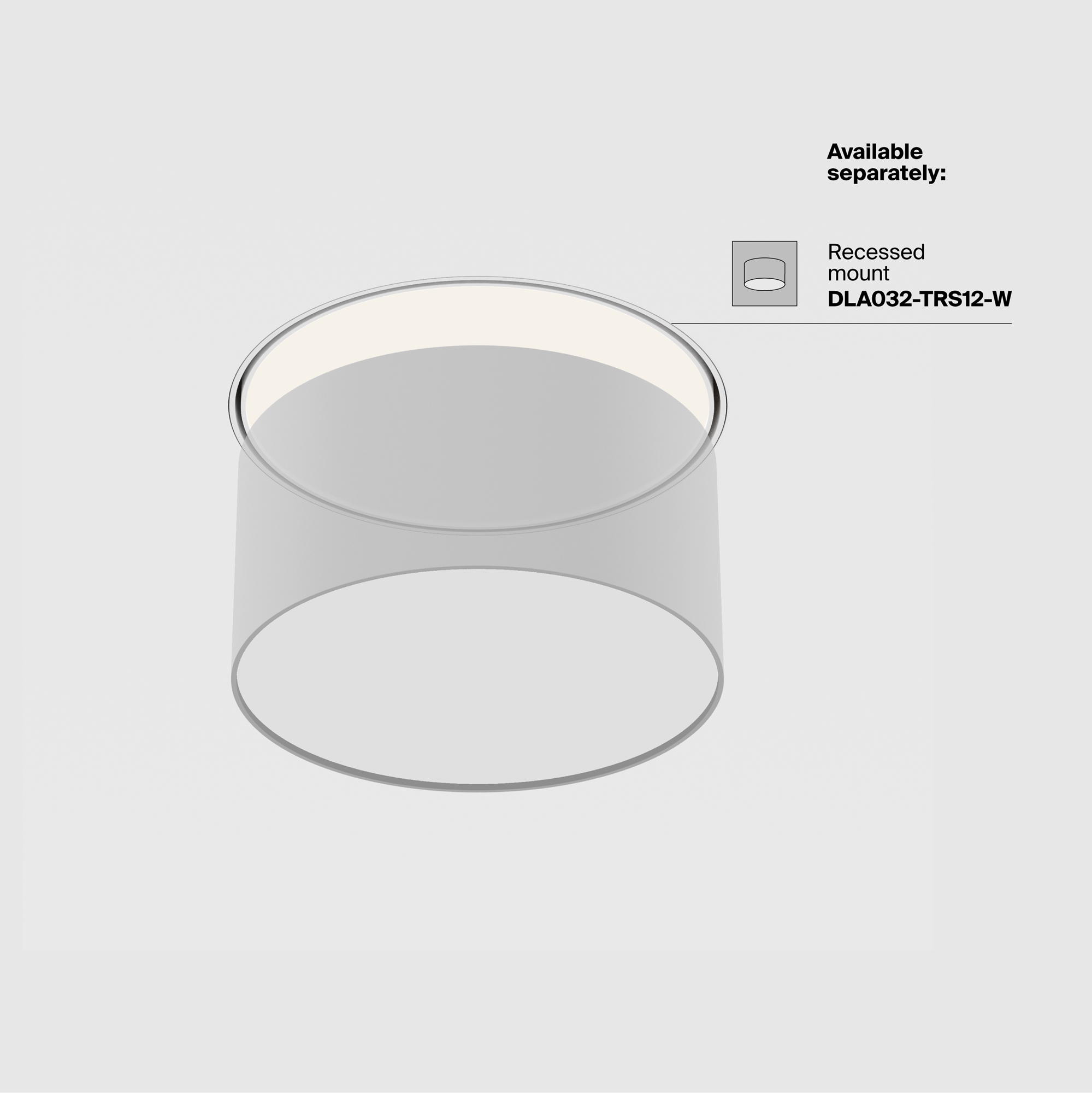 Потолочный светильник Maytoni Zon C032CL-12W3K-RD-W_MY