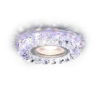 Встраиваемый светильник Ambrella light Crystal S257 PR_AMB