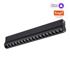 Трековый светодиодный светильник диммир. со сменой цв.температуры, пульт ДУ/Tuya Smart Life NOVOTECH VECTOR 359949