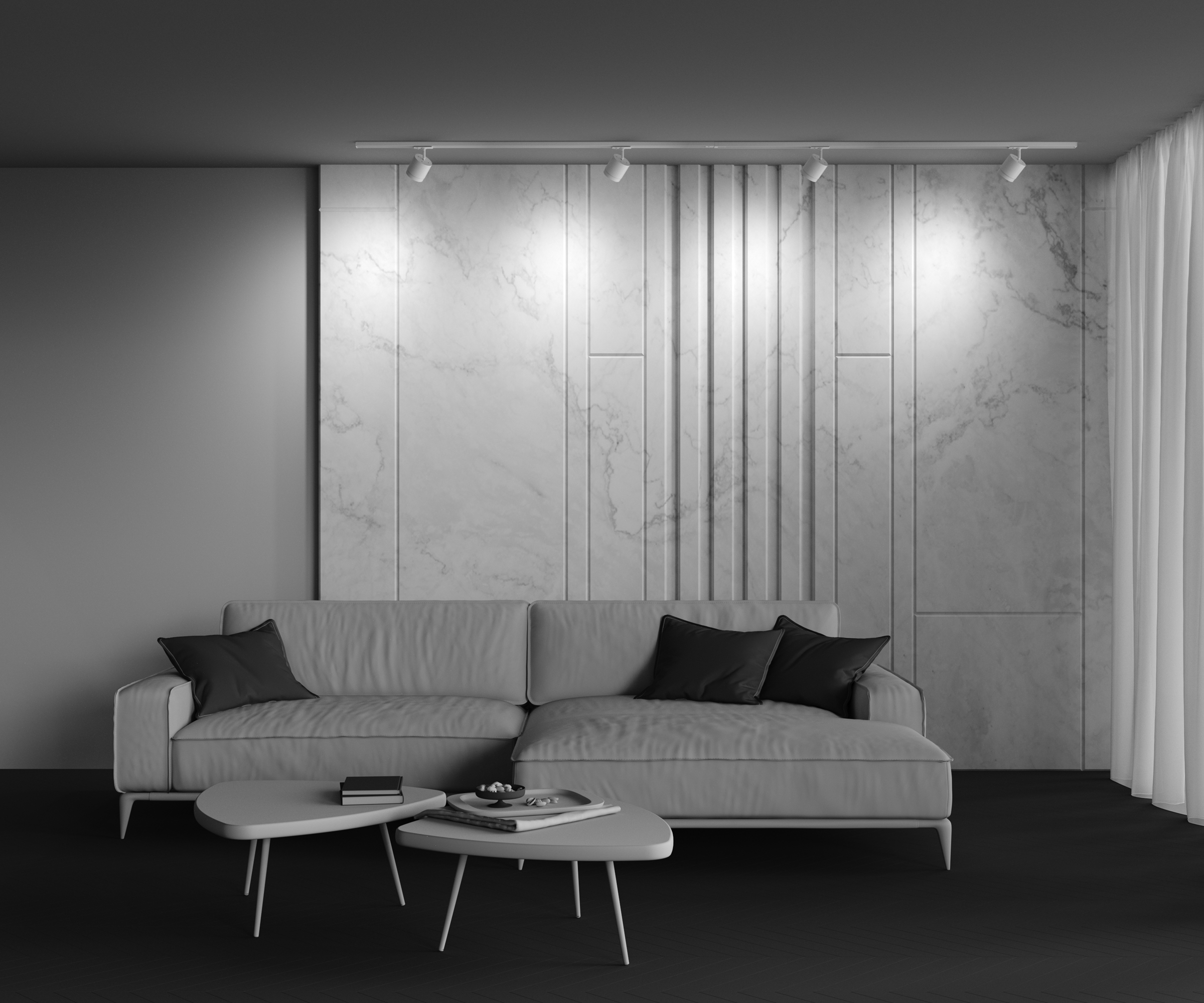 Трековый светильник Maytoni Polar TR088-1-GX53-W_MY