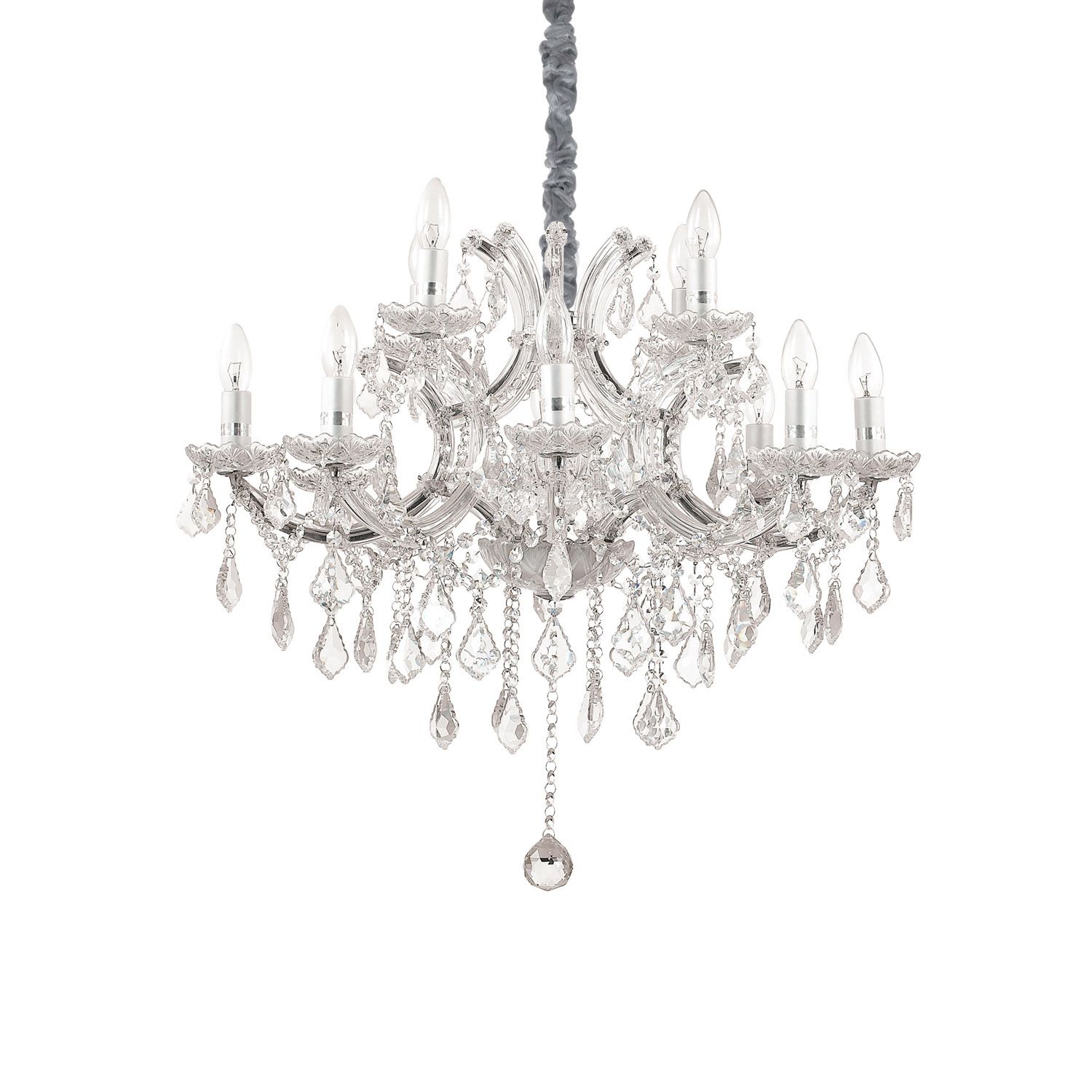 Хрустальная люстра Ideallux NAPOLEON SP12 CROMO_IL