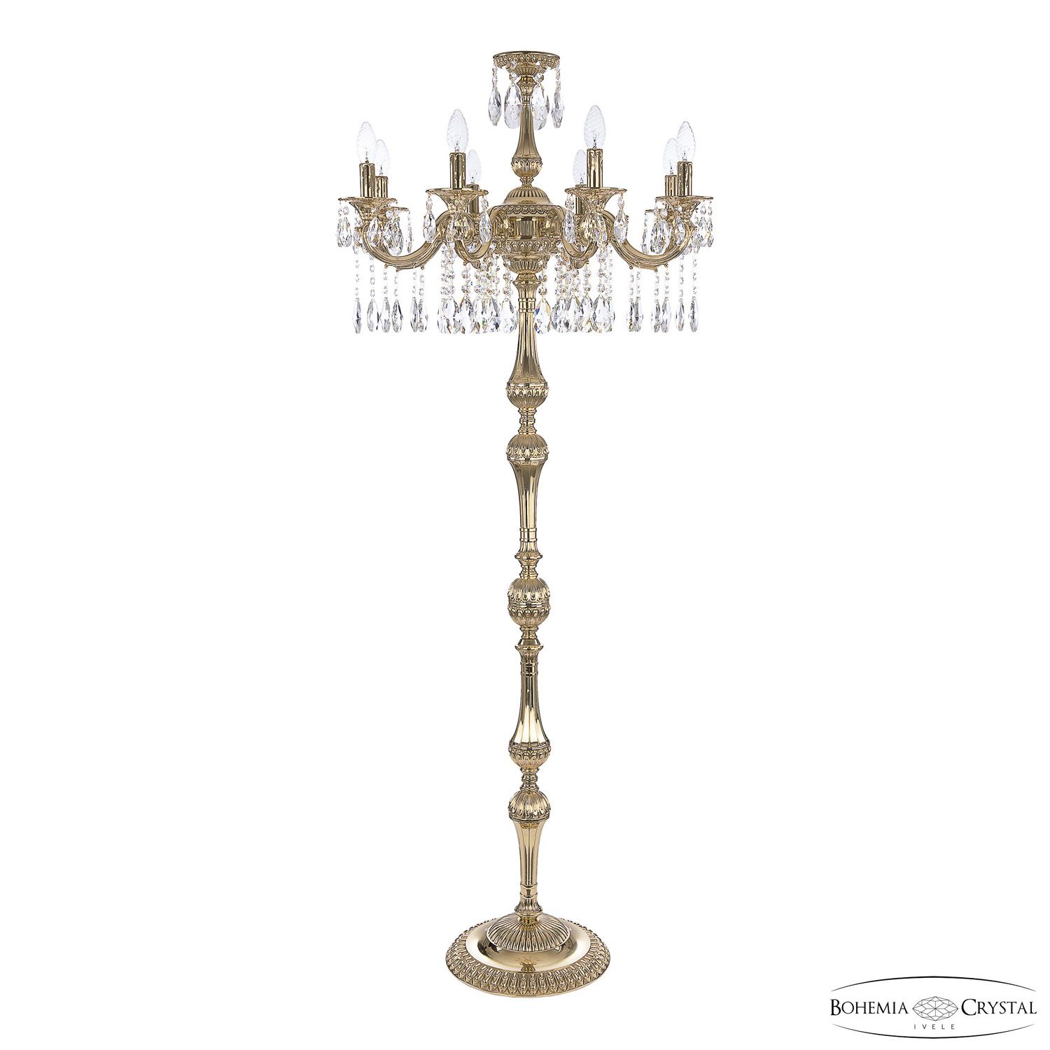 

Торшер Bohemia Ivele Crystal 73101T/8/210 A G, 73101T/8/210 A G