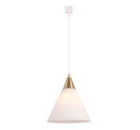 Светильник трековый однофазный Crystallux CLT 0.31 016 WH-GO_CR