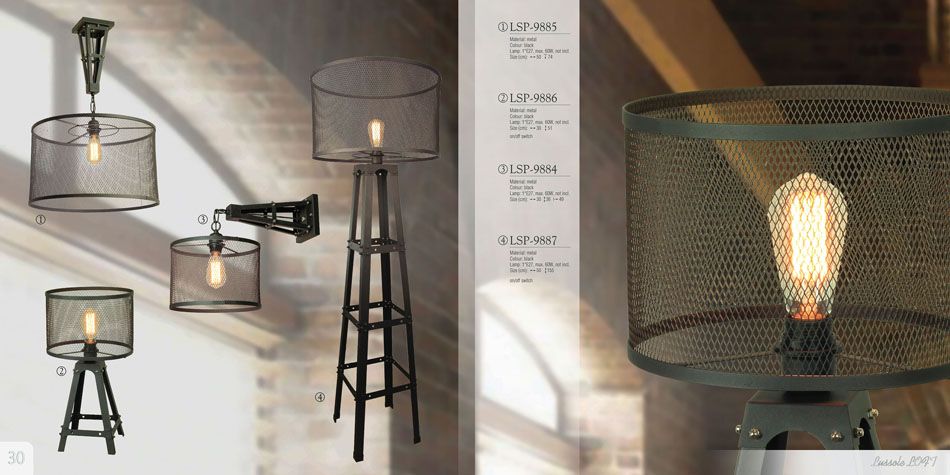 Торшер Lussole LOFT LSP-9887