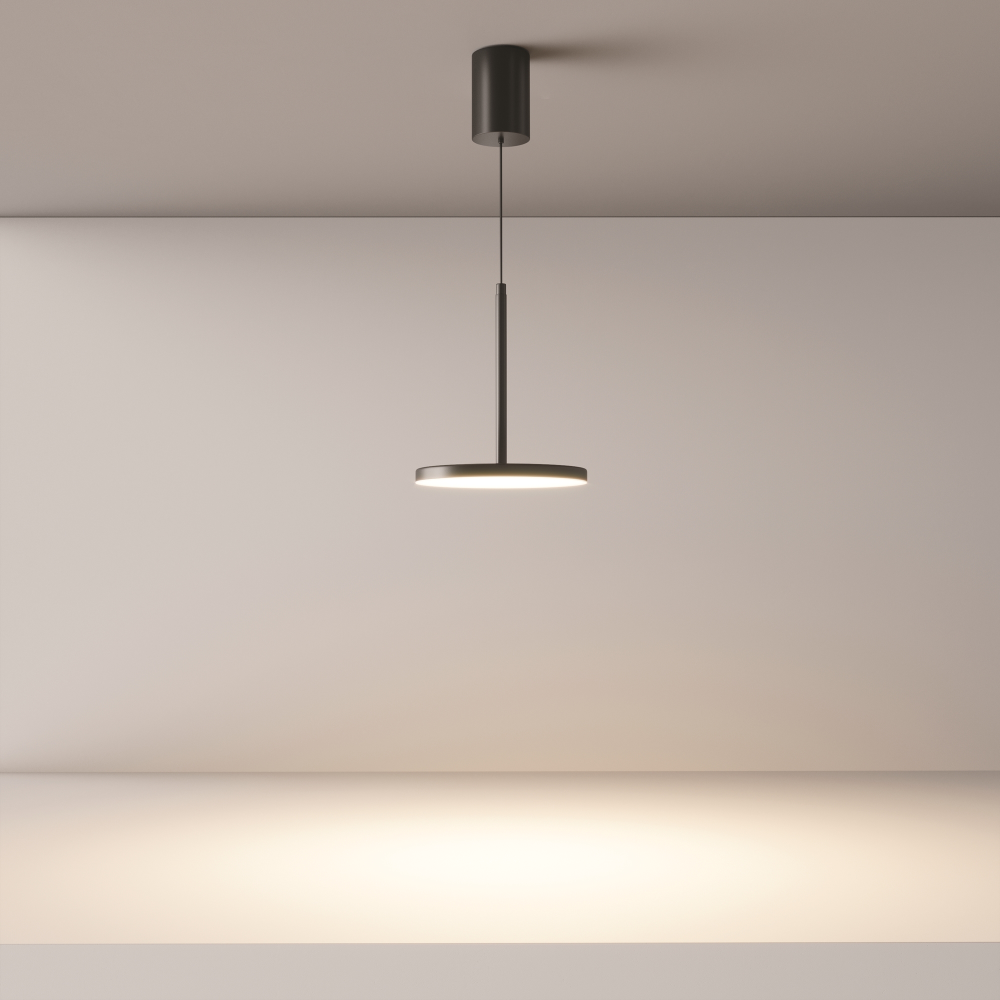 Подвесной светильник Maytoni Technical Plato P076PL-L12W3K-B_MY