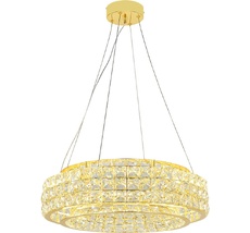Подвесной хрустальный светильник LED (12044/A/1P Gold) Indigo V000098L