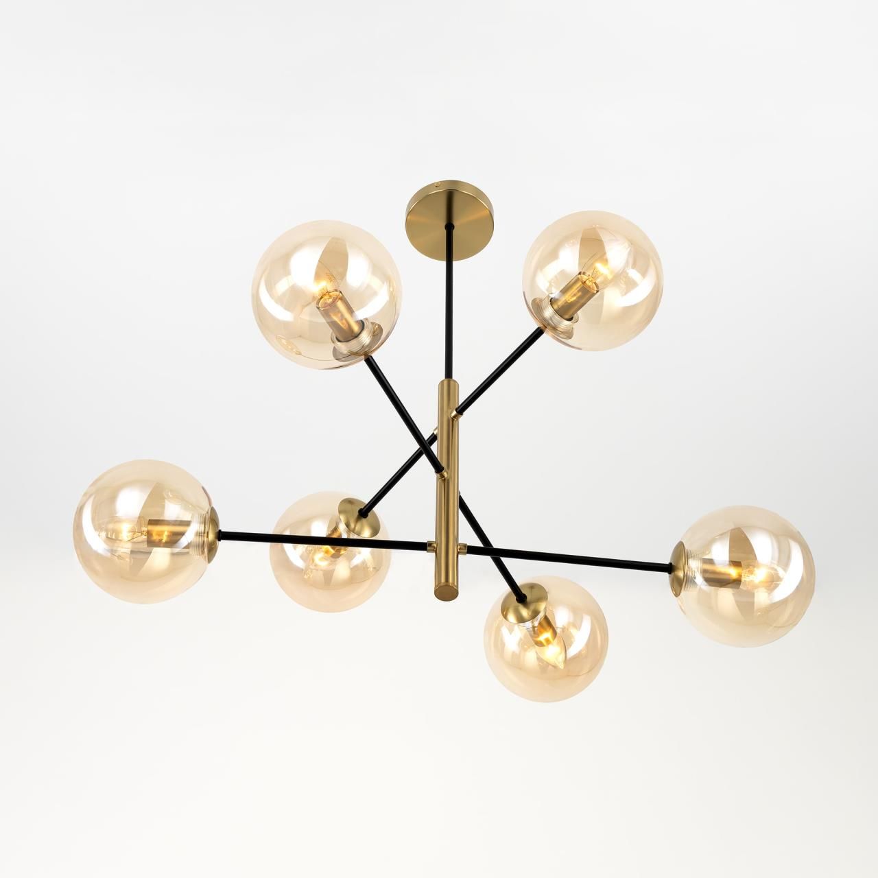 Подвесная люстра CitiLux на штанге Лорен CL146263