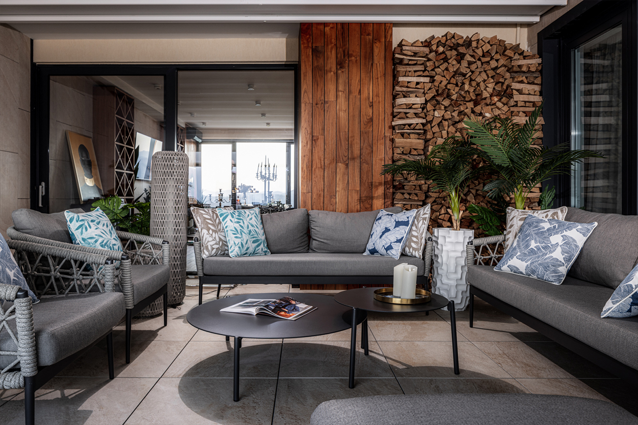 Стол журнальный уличный Амбиансе Garda Decor 39AR-T240