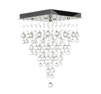 Каскадная люстра Arti Lampadari Flusso Nickel Flusso H 1.4.40.615 N