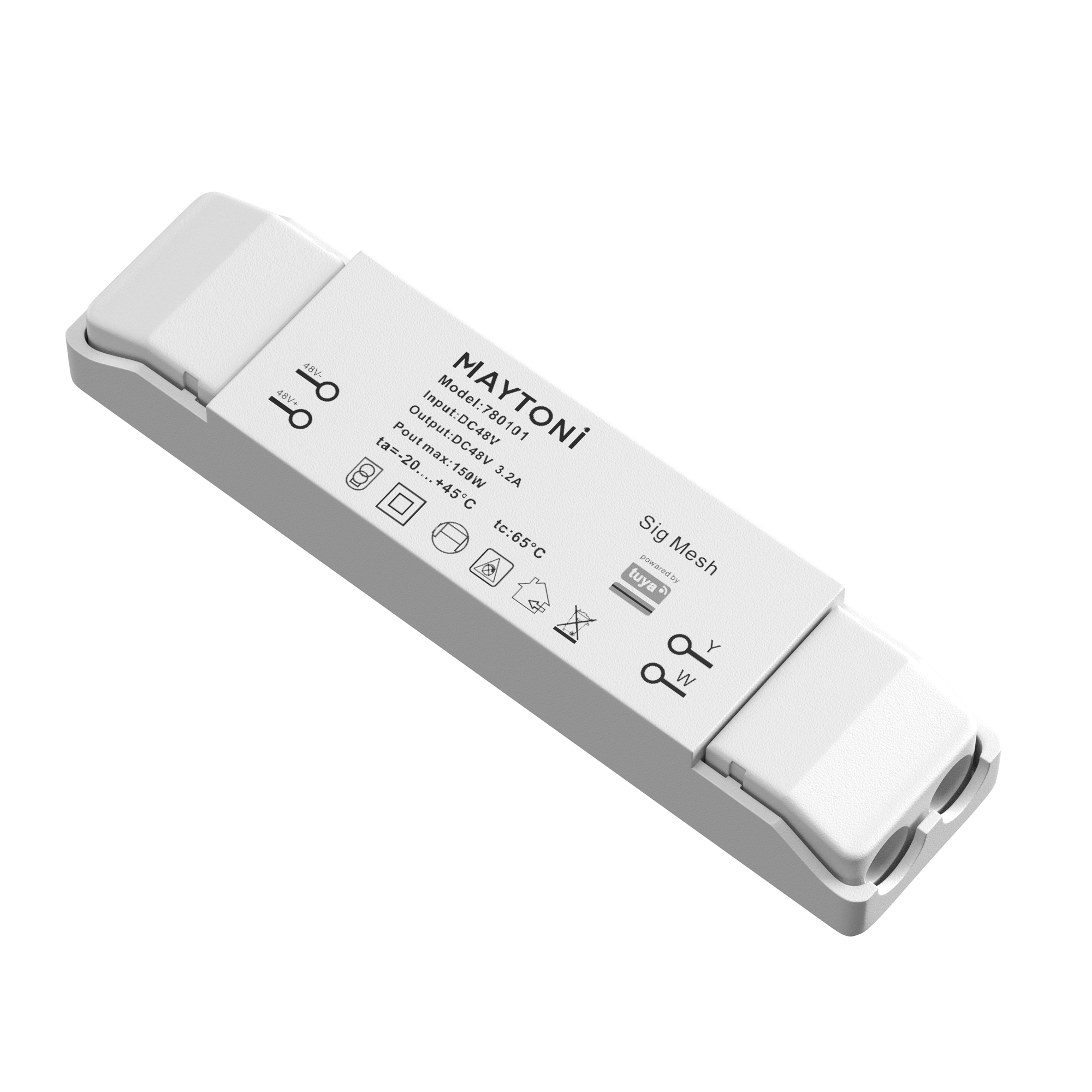 Контроллер Bluetooth для систем Axity, Basity 48В DC 150Вт DIM/CCT Maytoni 780101_MY