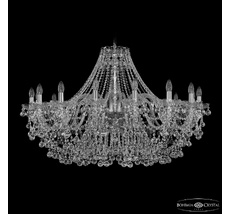 Хрустальная люстра Bohemia Ivele Crystal 1409/16/400 Ni_BI