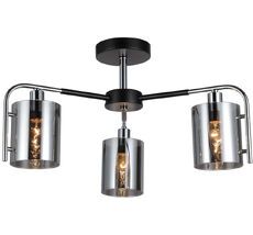 Потолочная люстра на штанге E14*40W Escada 671/3P Chrome_ESC