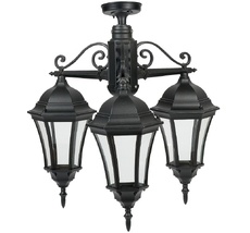 Потолочный светильник уличный IP44 Oasis Light 91370SA/3 Bl_OL