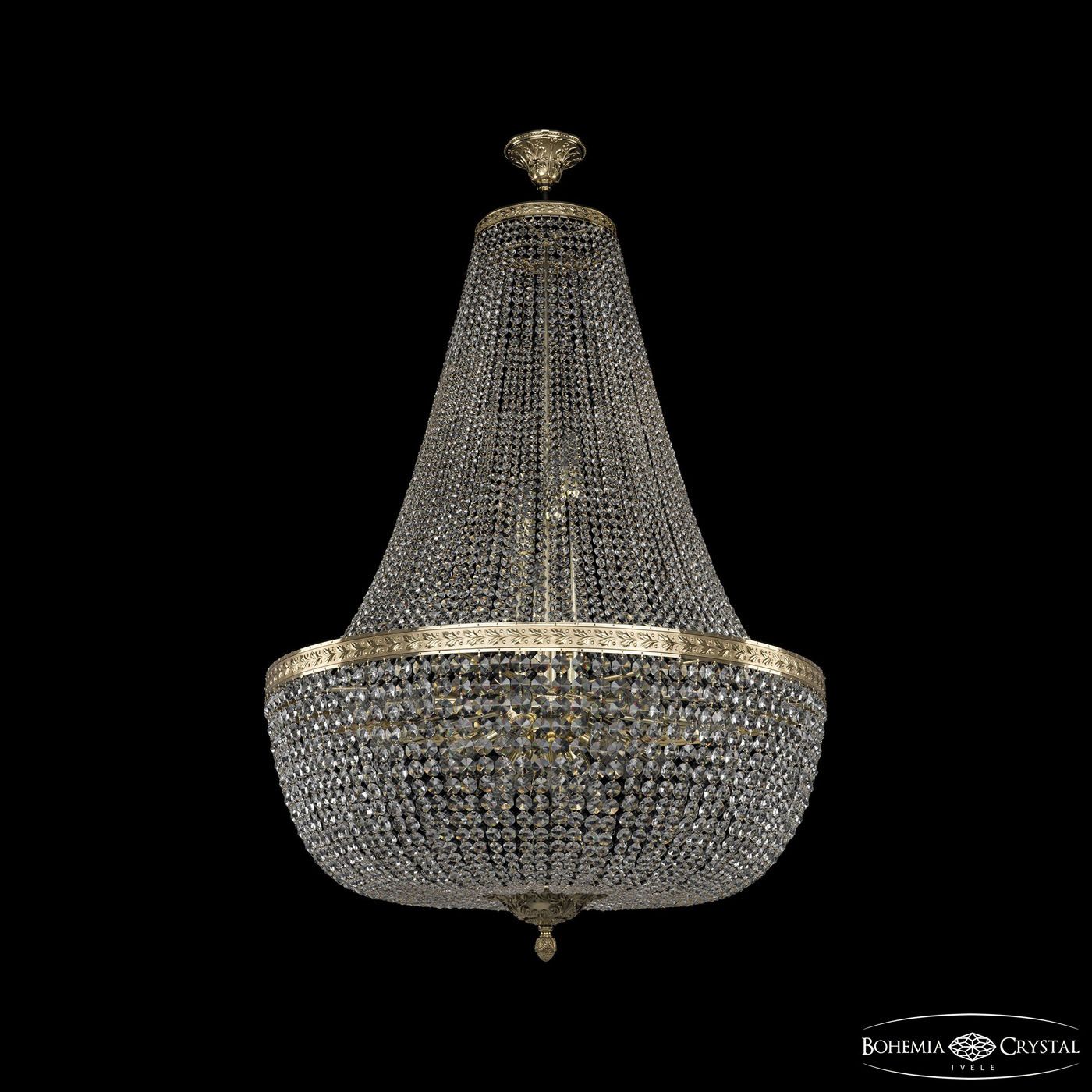 

Хрустальная люстра Bohemia Ivele 19111/H2/90IV G C1, 19111/H2/90IV G C1