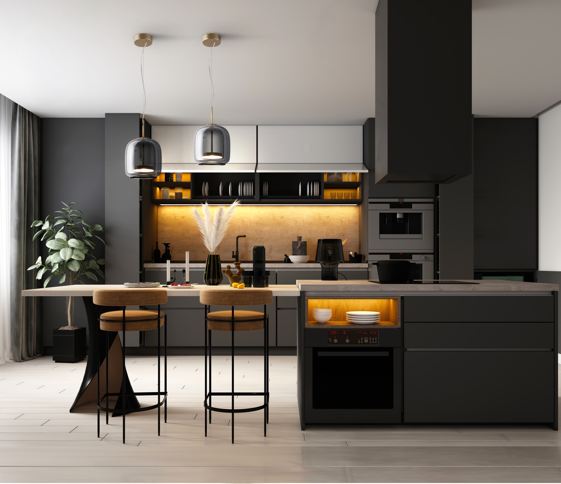 Подвесной светильник Maytoni Madmen MOD128PL-L6SG_MY