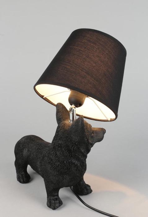 Настольная лампа с выключателем собачка Omnilux OML-16304-01