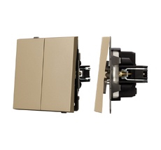 Механизм выключателя управления шторами SWT-TENDO-MKR2-SFPL-GD (230V, 10A) ( Arlight 054560_ARL